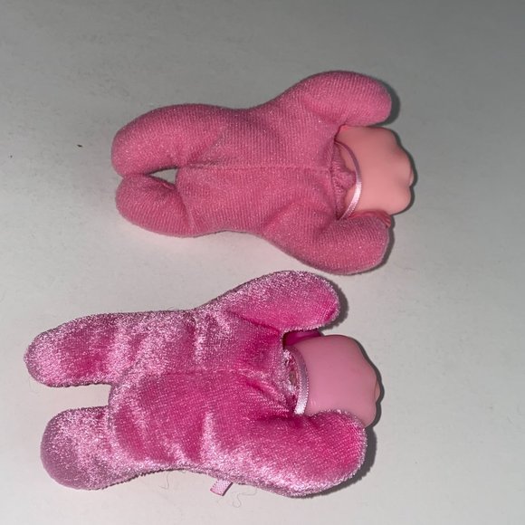 Puppy Surprise 2 Pink Puppies Replacement Pups Different Color Eyes Toy Figure - Picture 7 of 7